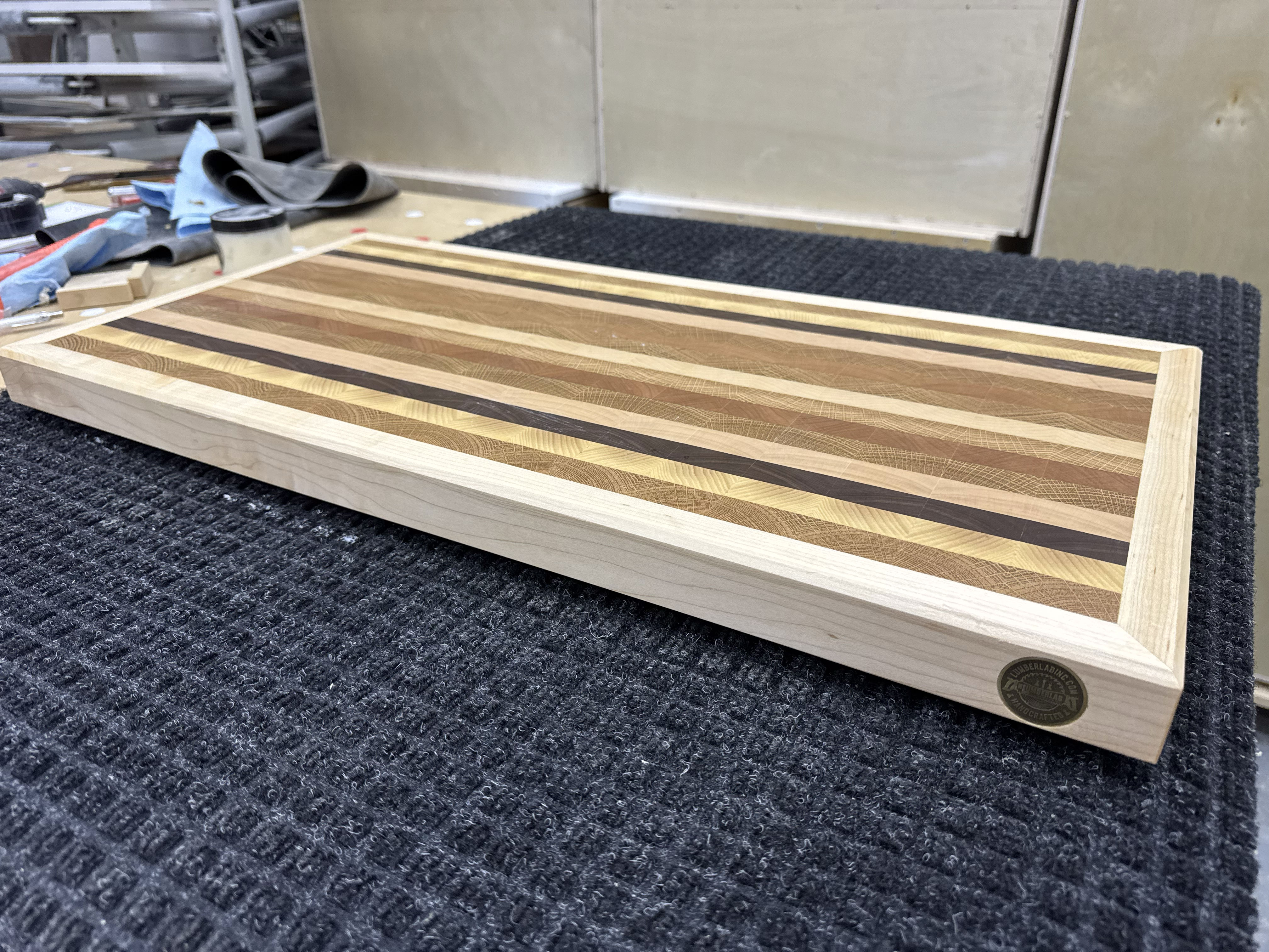 Finished cutting board